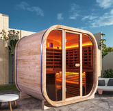 Model EW-8 Square Infrared Sauna